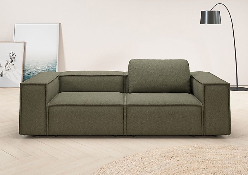 Home affaire 2-Sitzer »Watertown, modernes Sofa 246 cm breit, auch in Feinc günstig online kaufen