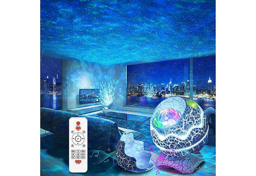 MUPOO LED Nachtlicht LED Sternenhimmel Projektor,Galaxy Planetarium mit Fer günstig online kaufen