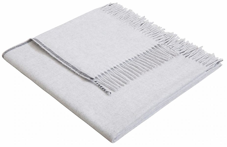 OTTO home Wohndecke "Plaid Sofia" mit tollen Fransen, Kuscheldecke günstig online kaufen