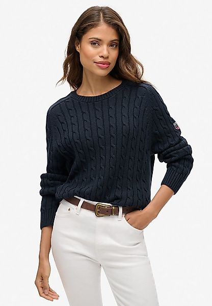 Superdry Strickpullover SLOUCHY CABLE KNIT günstig online kaufen