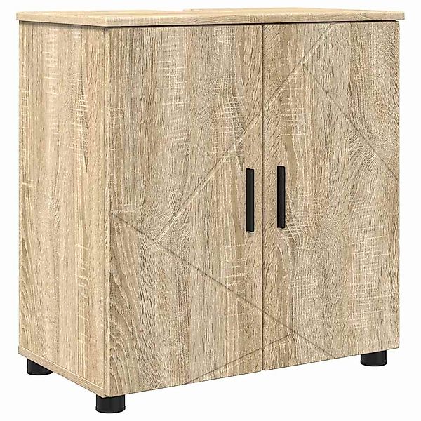 vidaXL Badezimmerspiegelschrank Badezimmer Schrank Sonoma Eiche günstig online kaufen