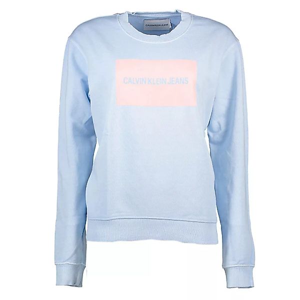 Calvin Klein Jeans J20j211491 Heavyweight Knits Sweatshirt M Skyway / Pink günstig online kaufen