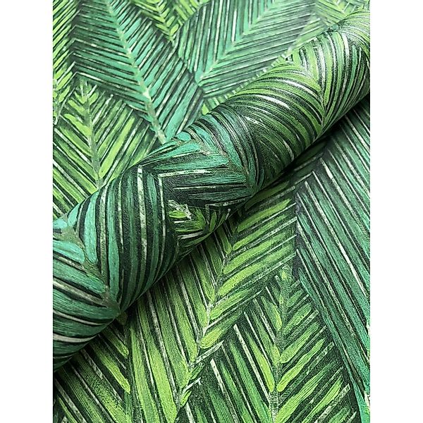Newroom Vliestapete Miana Green Dschungel Modern FSC® günstig online kaufen