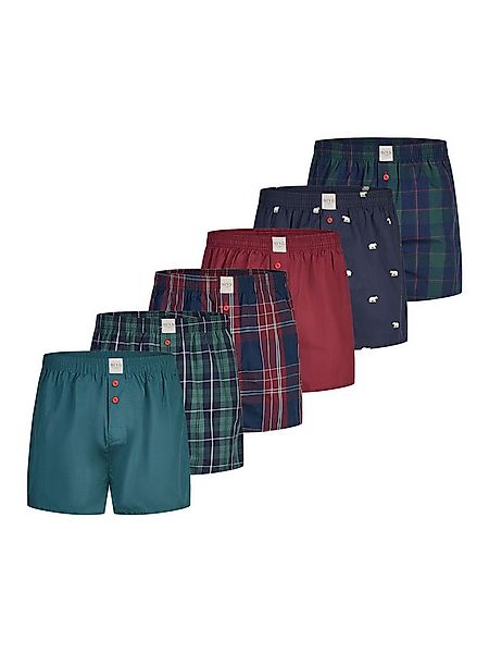 Phil & Co. Boxer Classics - gewebte Boxershorts - Baumwolle - Sparpack (6-S günstig online kaufen