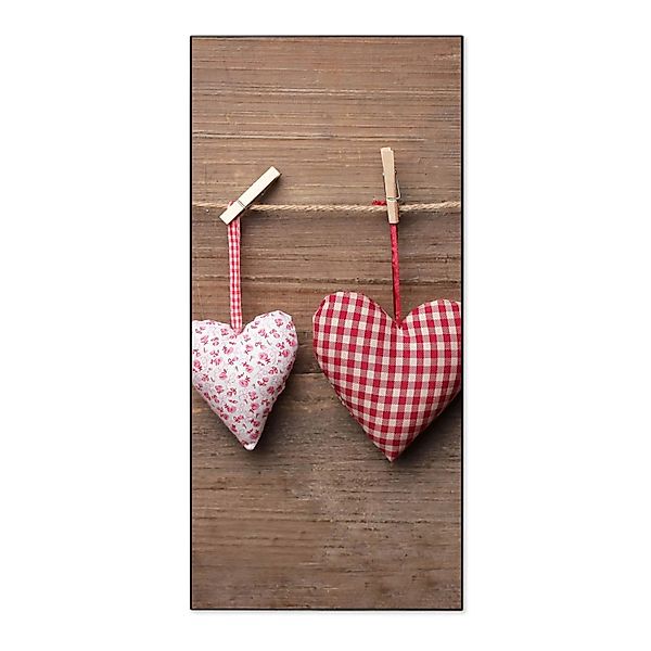 Banjado Magnettafel 37x78cm Magnetwand  Schwarz Aus Metall Magnetpinnwand P günstig online kaufen