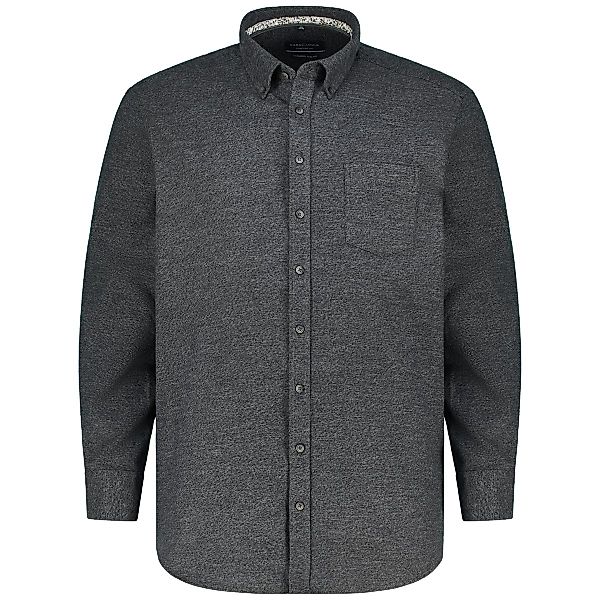 CASA MODA Freizeithemd aus Baumwolle Farbe schwarz Größe: 4XL günstig online kaufen