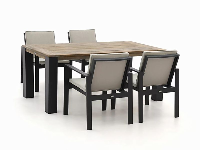 Bellagio Vezzano/ROUGH-X 180 cm Gartenmöbel-Set 5-teilig günstig online kaufen