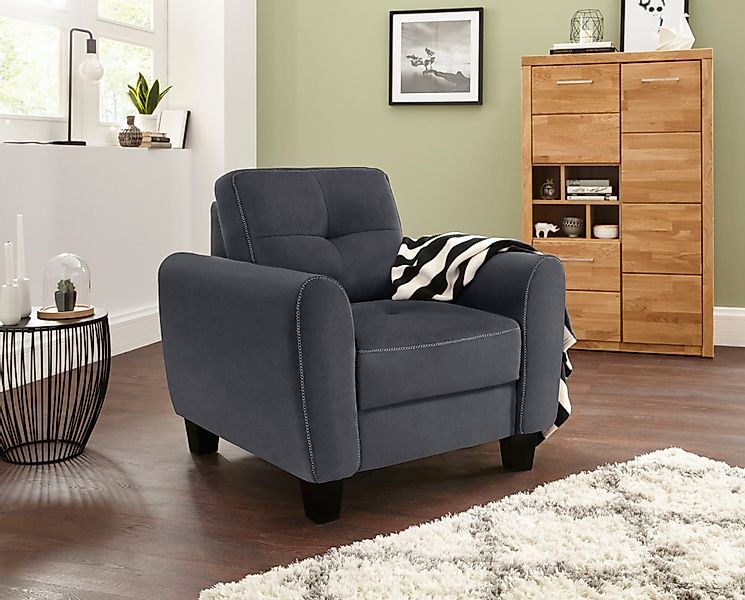 sit&more Sessel "Varese" inklusive Federkern günstig online kaufen