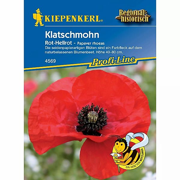 Kiepenkerl Profi-Line Mohn Roter Klatschmohn Papaver rhoeas günstig online kaufen