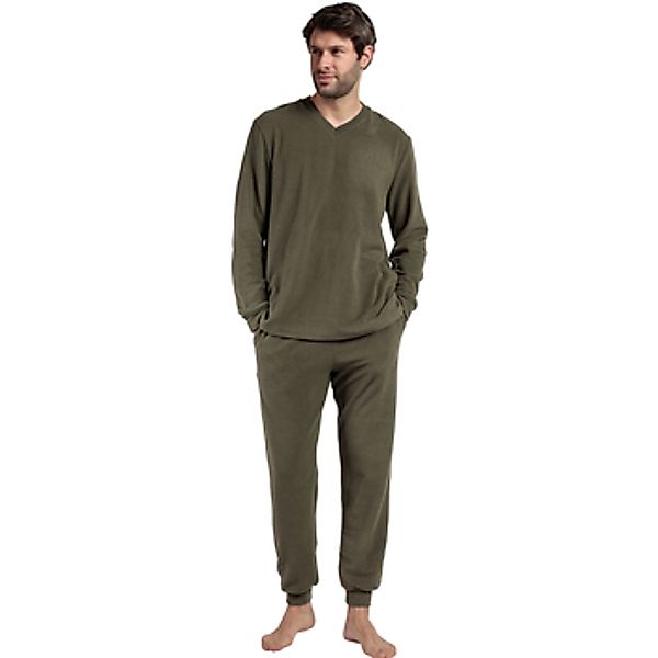 Admas  Pyjamas/ Nachthemden Pyjama Hose Top Langarm Checks Texture günstig online kaufen