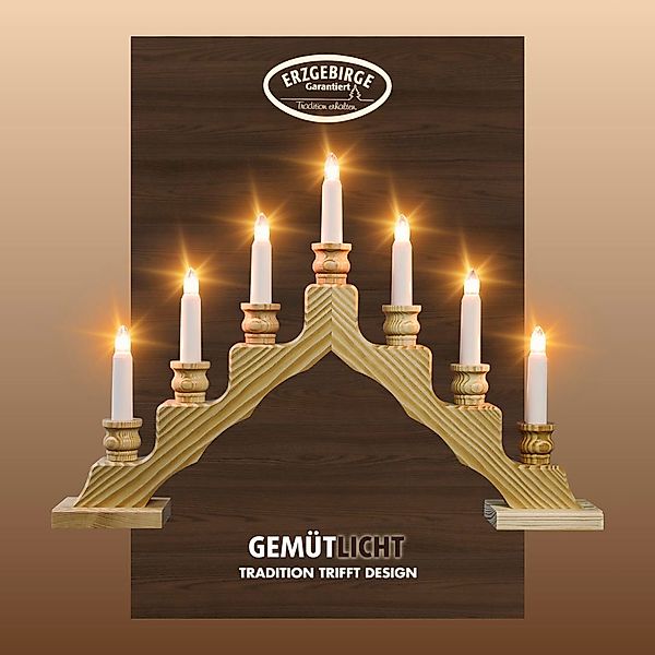 Weigla Lichterbogen Schwede, Weihnachtsdeko, Made in günstig online kaufen