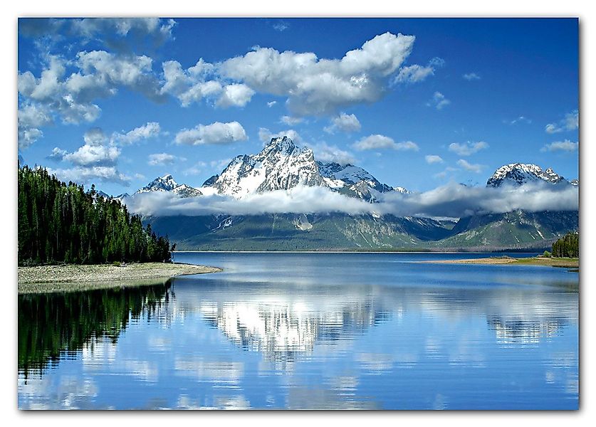 LYSCO Poster XXL Plakat Gebirgssee, Bergsee, günstig online kaufen