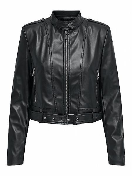 ONLY Lederimitatjacke "ONLSADIE FAUX LEATHER JACKET CC OTW", ohne Kapuze günstig online kaufen