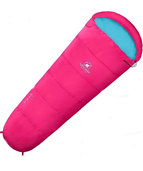 Nordbär Kinderschlafsack NORDBÄR® Kinder-Schlafsack 3-Jahreszeiten rosa günstig online kaufen