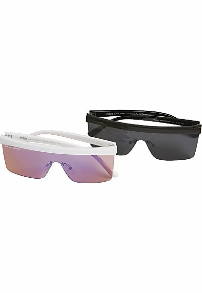 URBAN CLASSICS Sonnenbrille "Urban Classics Unisex Sunglasses Rhodos 2-Pack günstig online kaufen