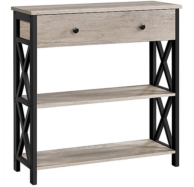 Yaheetech Konsolentisch, Flurtisch Eingangtisch Sideboard X-förmiger Rahmen günstig online kaufen