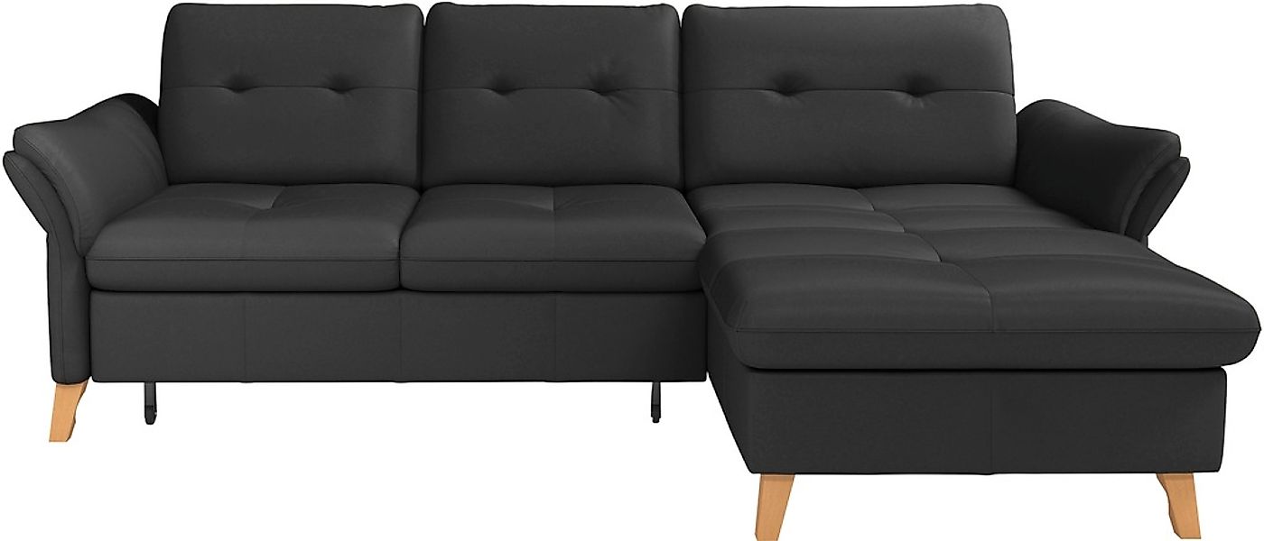 sit&more Ecksofa "Göteborg" Sitztiefenverstellung und Federkern, wahlweise günstig online kaufen