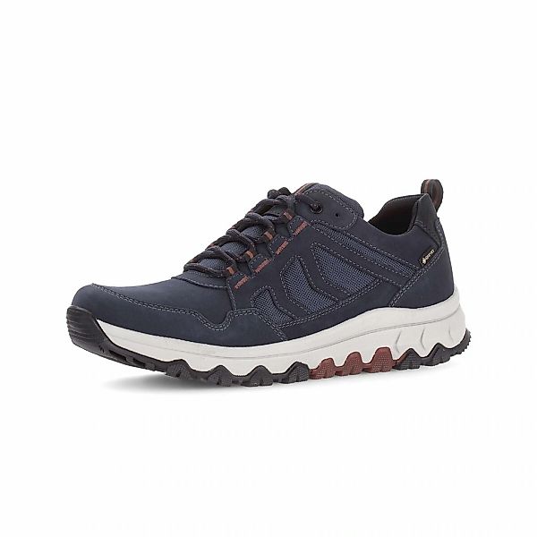 Gabor Sneaker "rollingsoft Sneaker low Materialmix Leder/Textil" günstig online kaufen
