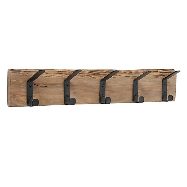Boltze Home Garderobe Tabula 5 Haken 11 cm x 55 cm x 8 cm Natur günstig online kaufen