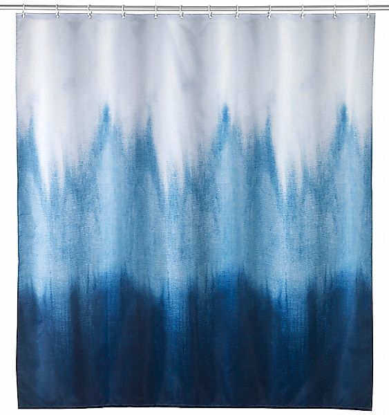 WENKO Duschvorhang "Alara" Breite 180 cm Höhe 200 cm, Batik-Optik günstig online kaufen