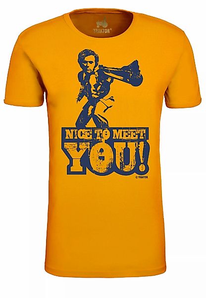 LOGOSHIRT T-Shirt "Dirty Harry - Nice To Meet You", mit coolem Frontprint günstig online kaufen