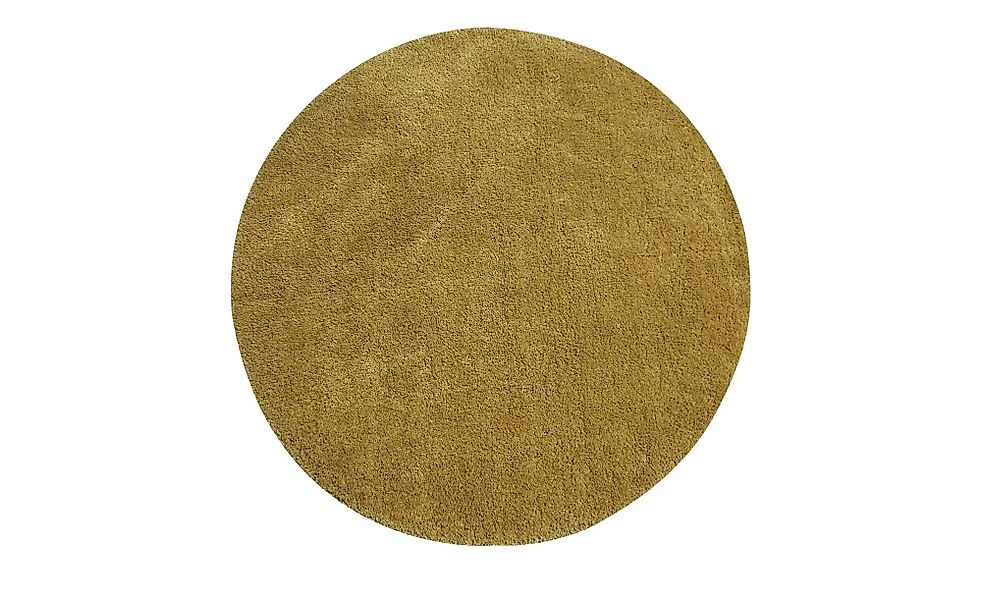 como Hochflorteppich  Pesante ¦ beige ¦ Synthetische Fasern Ø: 120 Teppiche günstig online kaufen