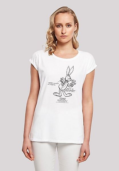F4NT4STIC T-Shirt Looney Tunes Bugs Bunny White Belly Print günstig online kaufen
