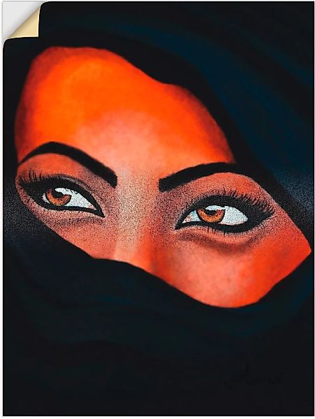 Artland Wandbild »Tuareg - Der Sand auf deiner Haut«, Frau, (1 St.) günstig online kaufen