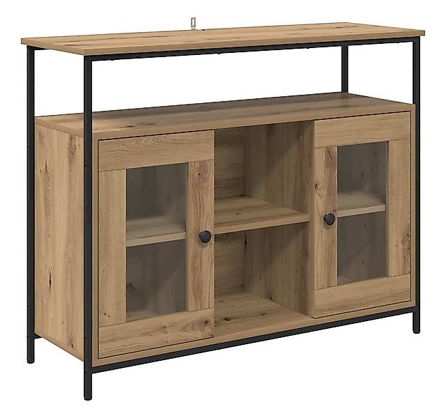 vidaXL Sideboard Sideboard Artisan-Eiche 100 x 35 x 80 cm Holzwerkstoff (1 günstig online kaufen