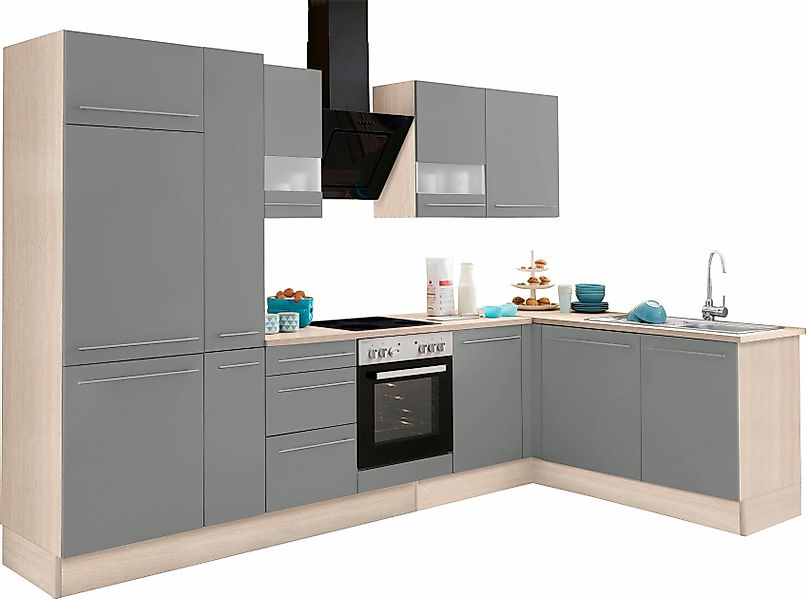 OPTIFIT Winkelküche "Bern" Stellbreite 315x175 cm,wahlweise mit E-Geräten,h günstig online kaufen