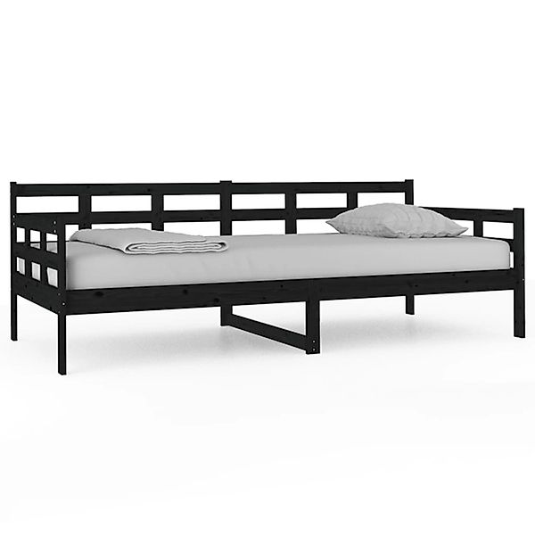 vidaXL Tagesbett Schwarz Massivholz Kiefer 90x200 cm1279877 günstig online kaufen