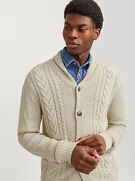 Jack & Jones Strickjacke "JJCRAIG KNIT SHAWL NECK AW24", mit Schalkragen un günstig online kaufen