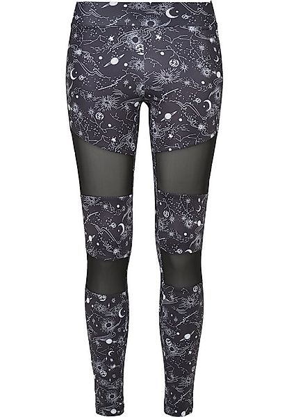 URBAN CLASSICS Leggings Urban Classics Damen Ladies Tech Mesh AOP Leggings günstig online kaufen