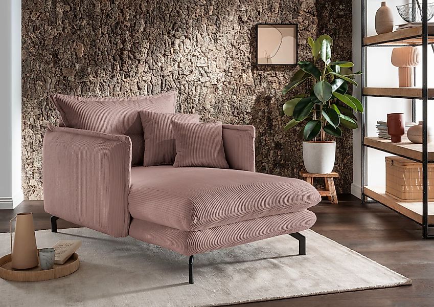 Home affaire Loveseat "LAVA Mega Ohrenbacken Sessel, modern & elegant, aktu günstig online kaufen