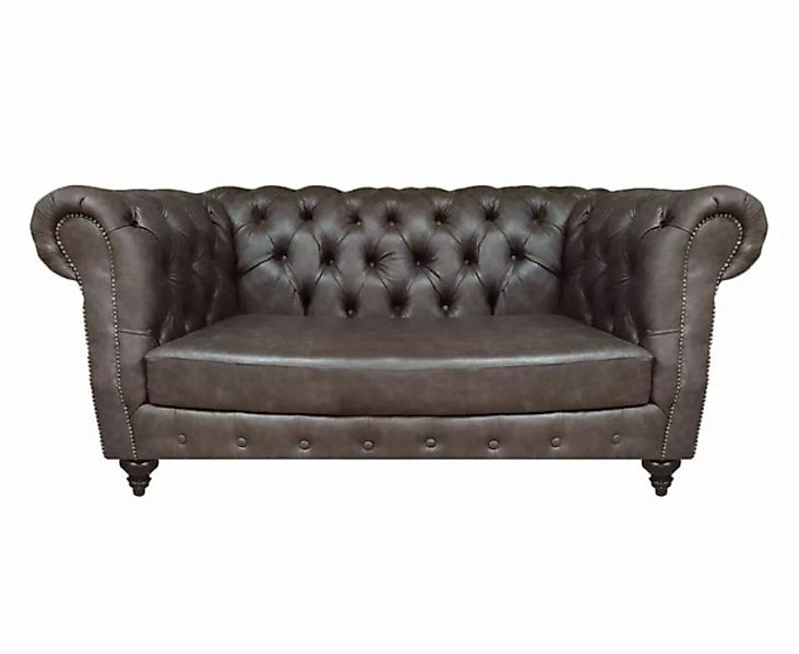 JVmoebel Chesterfield-Sofa Sofa Zweisitzer Couch Wohnzimmer Polstermöbel De günstig online kaufen