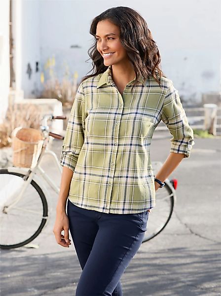 Casual Looks Flanellbluse günstig online kaufen