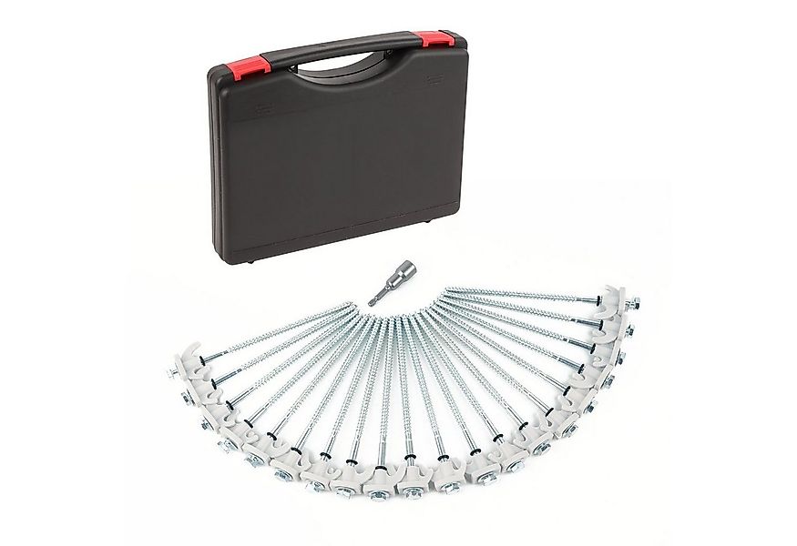 Wamovo Zelthering Schraubheringe Erdnägel für Camping + Zelt Heringe günstig online kaufen