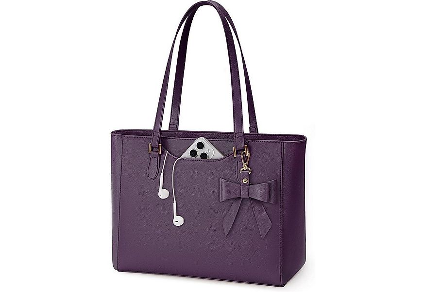 LuxusKollektion Shopper Handtasche Damen groß wasserdicht Leder Arbeitstasc günstig online kaufen