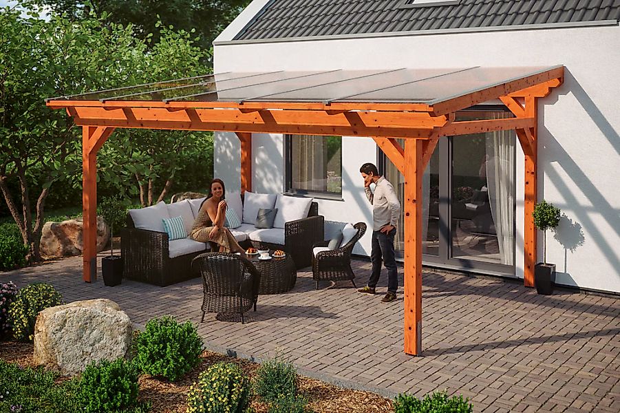 Skanholz Terrassendach "Sanremo" Leimholz günstig online kaufen