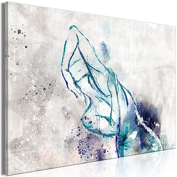 Wandbild - Blue Woman (1 Part) Wide günstig online kaufen