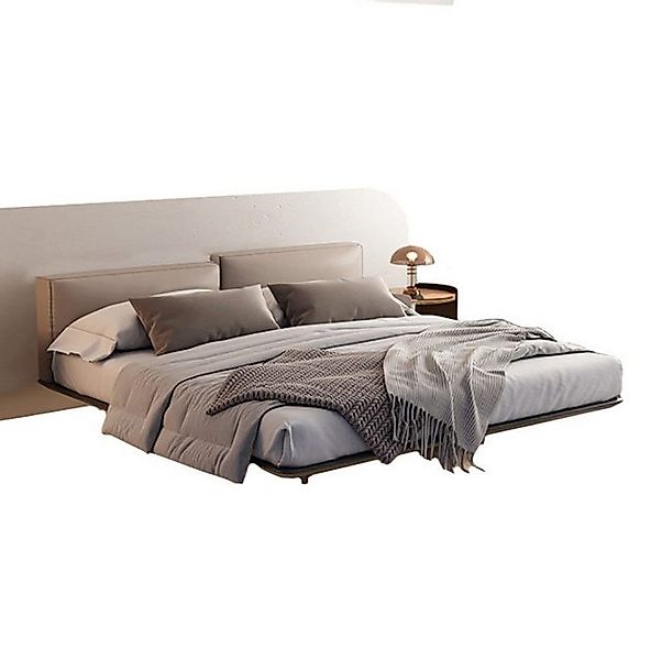 JVmoebel Bett Hellgraues Schlafzimmer Bett Doppelbetten Luxuriöse Betten So günstig online kaufen