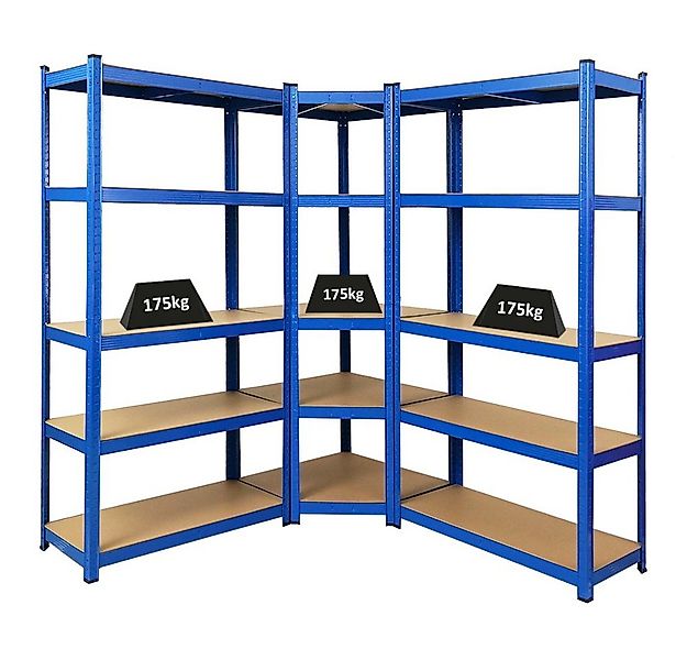 PROREGAL® Eckregal MegaDeal 1x Eckregal + 2x Schwerlastregal Ragnar, Versch günstig online kaufen