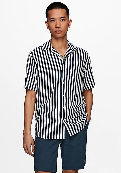 ONLY & SONS Kurzarmhemd "ONSWAYNE LIFE SS VISCOSE" günstig online kaufen