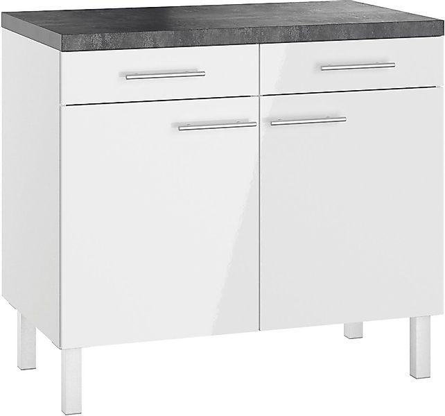 OPTIFIT Unterschrank Breite 100 cm, 2 Türen, 2 Schubkästen günstig online kaufen