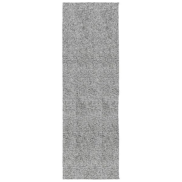 vidaXL Shaggyteppich Pamplona Hochflor Modern Grau 80x250 Cm 1946299 günstig online kaufen