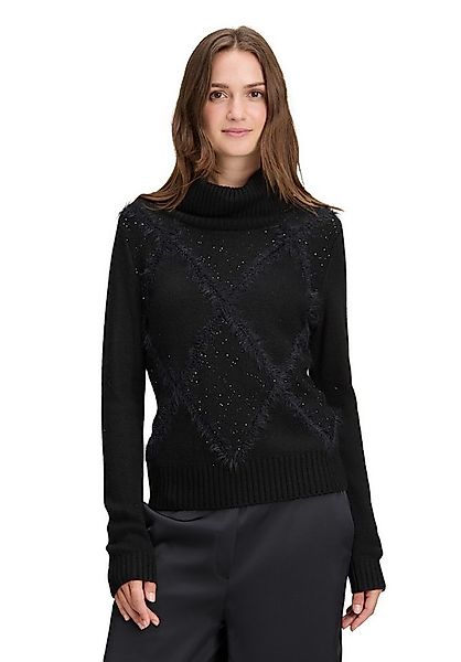 Betty&Co Strickpullover Damen mit Kragen (1-tlg) günstig online kaufen