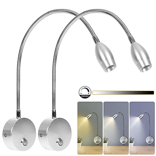 Sunicol LED Leselampe Leselampe Wandmontage, LED günstig online kaufen