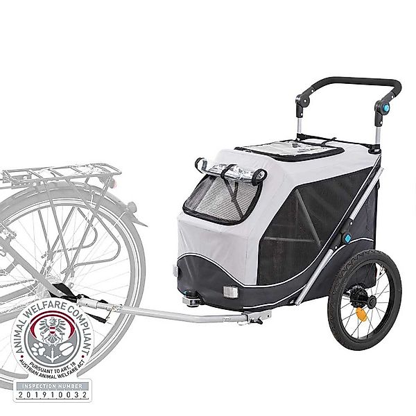 TRIXIE Tierfahrradkorb Trixie Fahrrad-Anhänger für Hunde günstig online kaufen