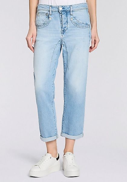 Herrlicher Boyfriend-Jeans Shyra Tap Denim High Waist mit Umschlagsaum günstig online kaufen