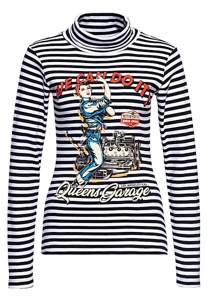 QueenKerosin Langarmshirt We can do it günstig online kaufen